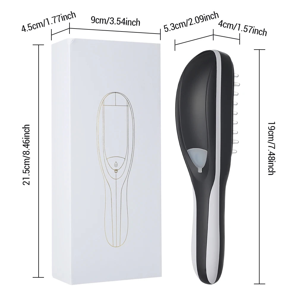 Hailicare Electric Spray Massage Comb For Hair Growth Scalp