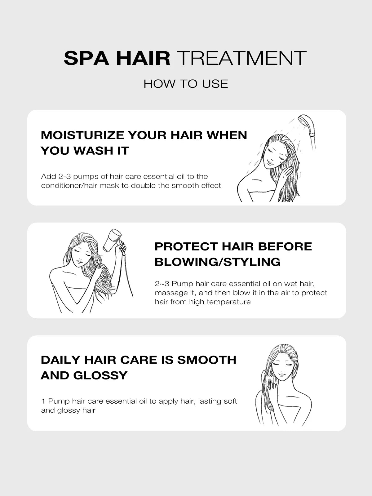Karseell Moroccan Argan Oil Hair Serum for Damaged Hair