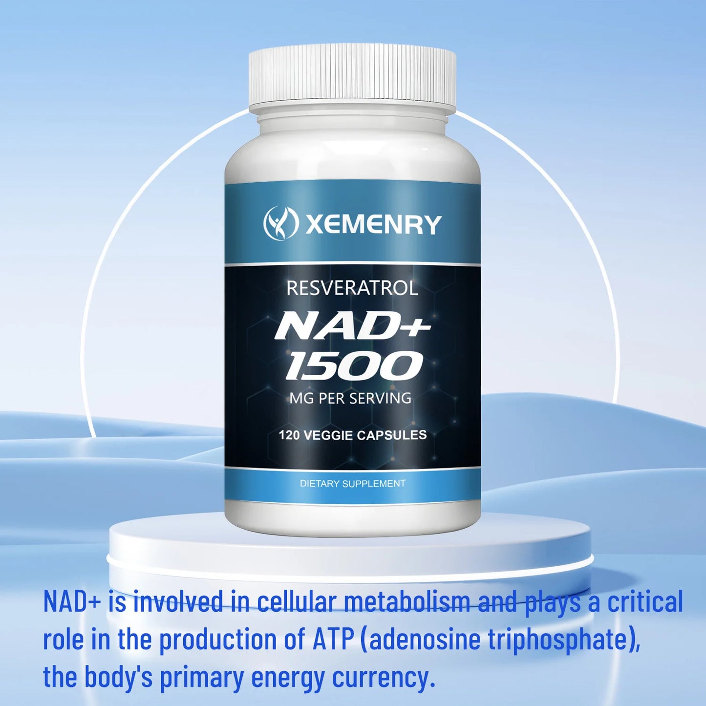 Airboy NAD Resveratrol Energy Immune Support for Cellular Health