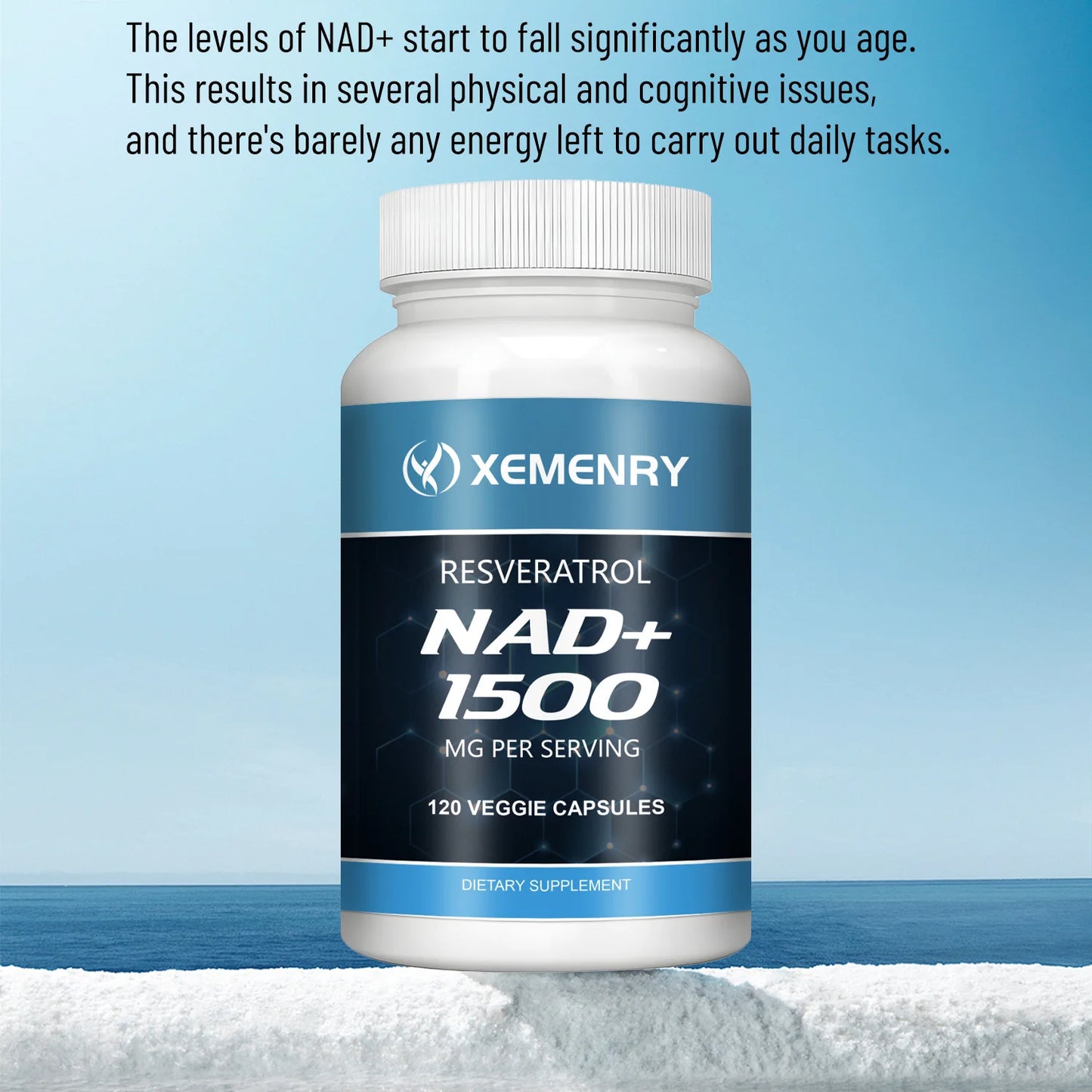 Airboy NAD Resveratrol Energy Immune Support for Cellular Health