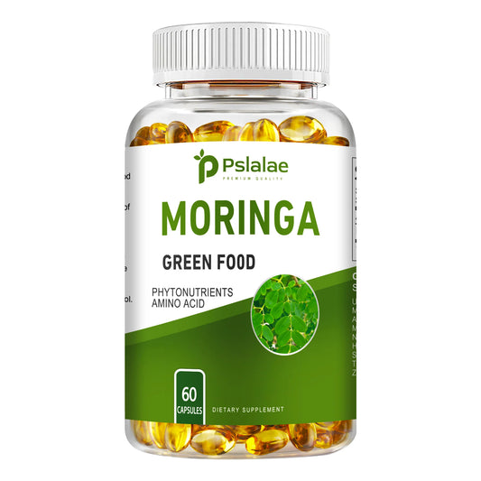 Pslalae Moringa Capsules For Digestion Immune And Brain Health