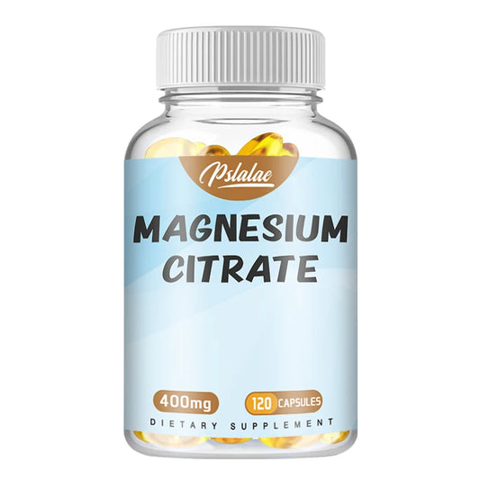 PslalaeCharge Magnesium Citrate Capsules For Muscle And Nervous System Health
