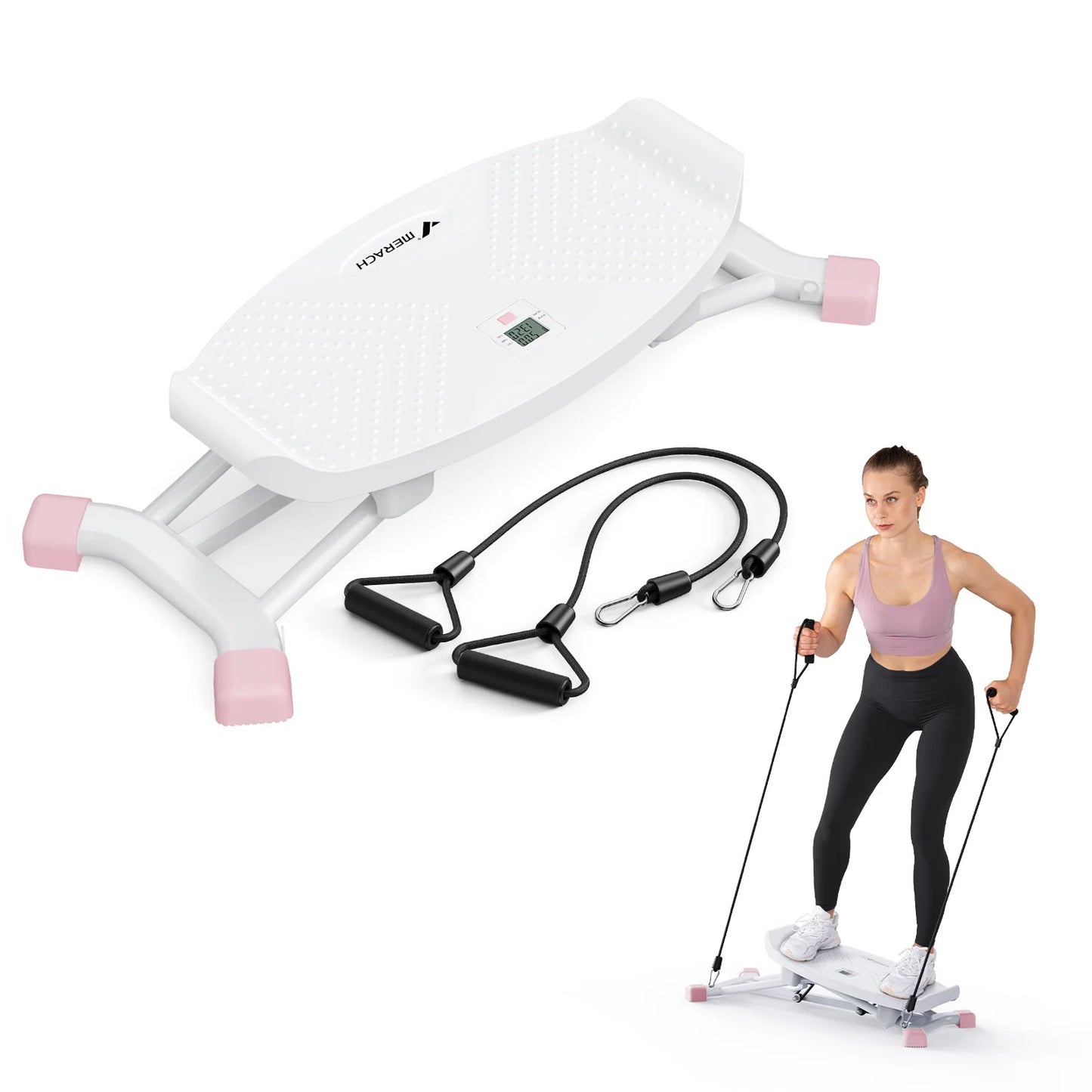 MERACH Ski Machine Simulated Ski Training Full Body Cardio Fitness