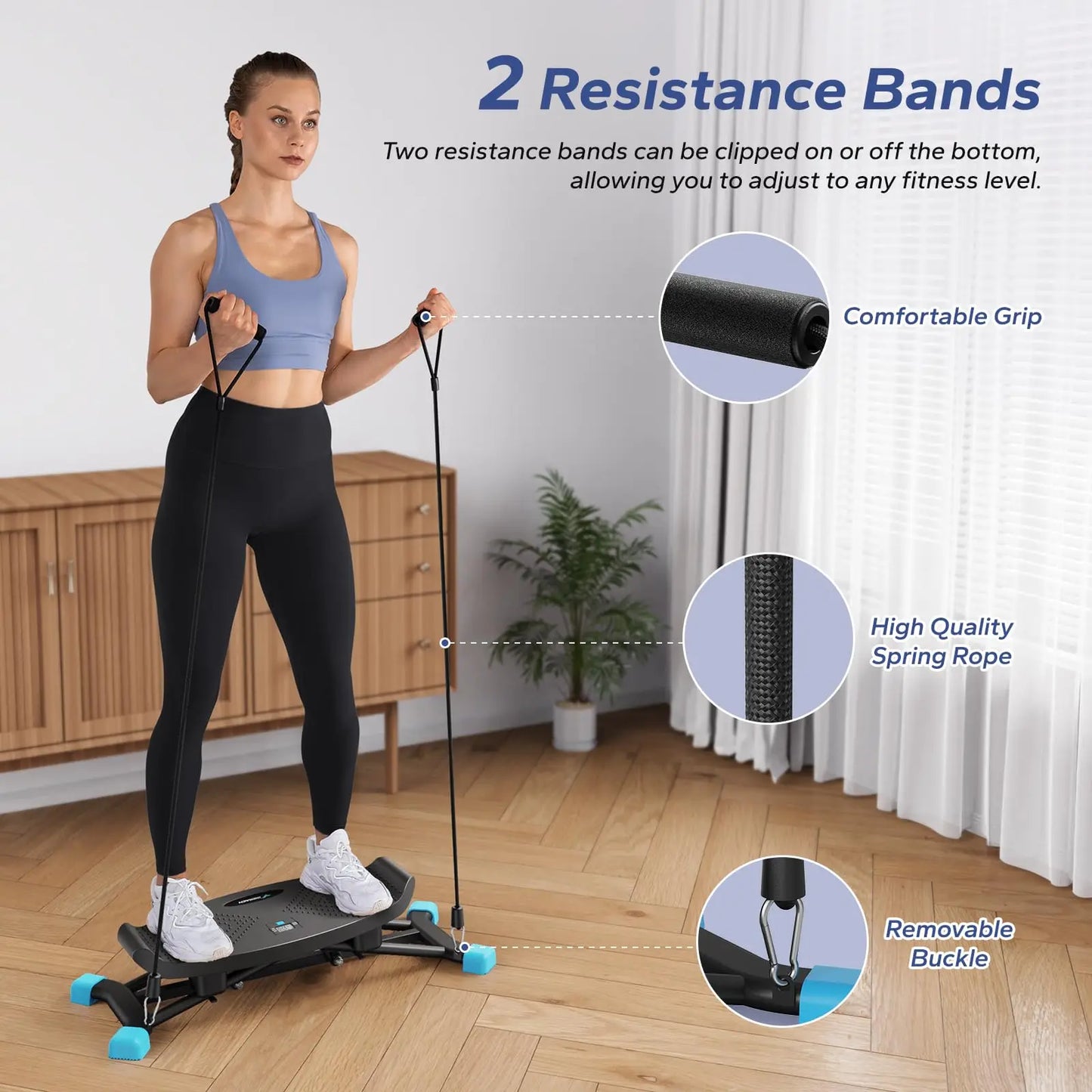 MERACH Ski Machine Simulated Ski Training Full Body Cardio Fitness
