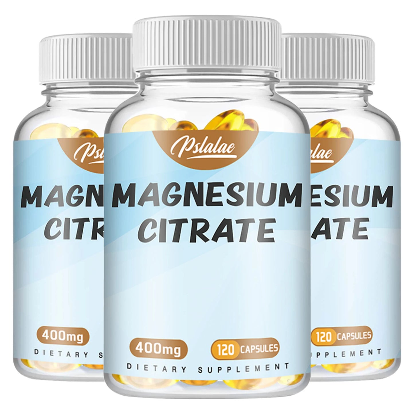 PslalaeCharge Magnesium Citrate Capsules For Muscle And Nervous System Health