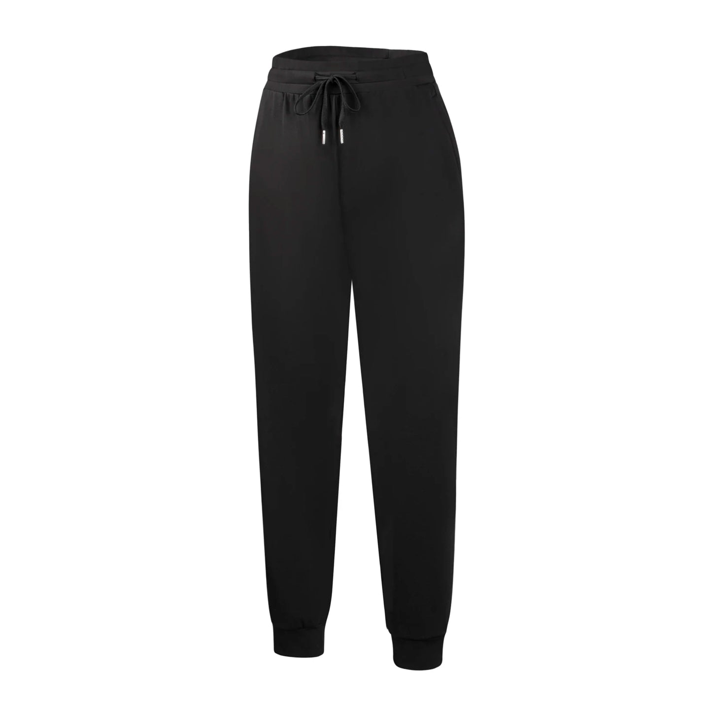 CN Fujian Women's High Waisted Joggers With Slash Pockets