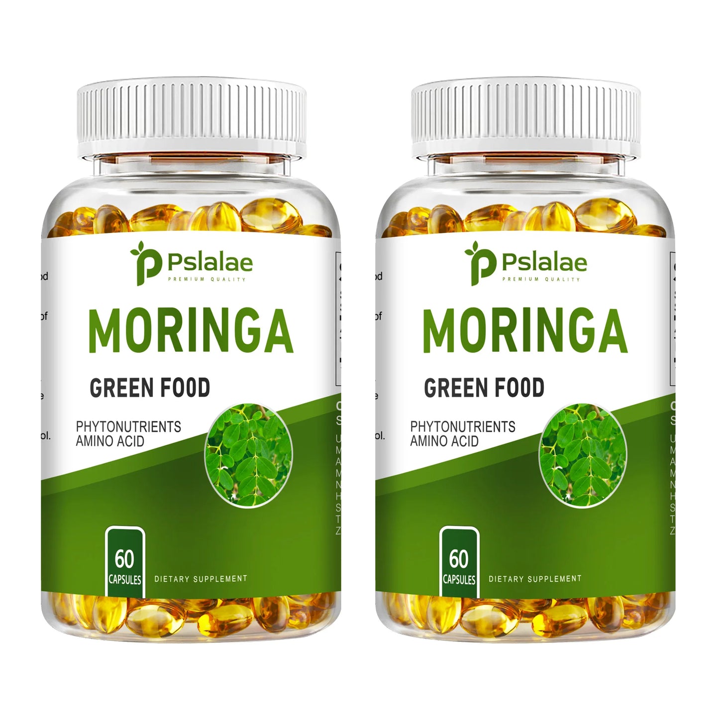Pslalae Moringa Capsules For Digestion Immune And Brain Health