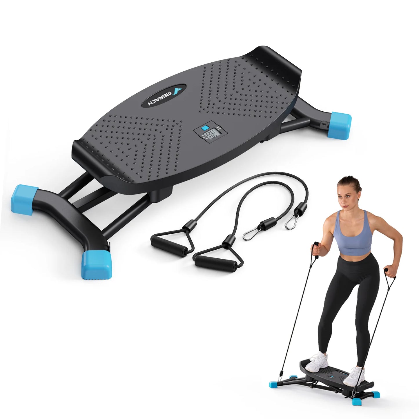 MERACH Ski Machine Simulated Ski Training Full Body Cardio Fitness