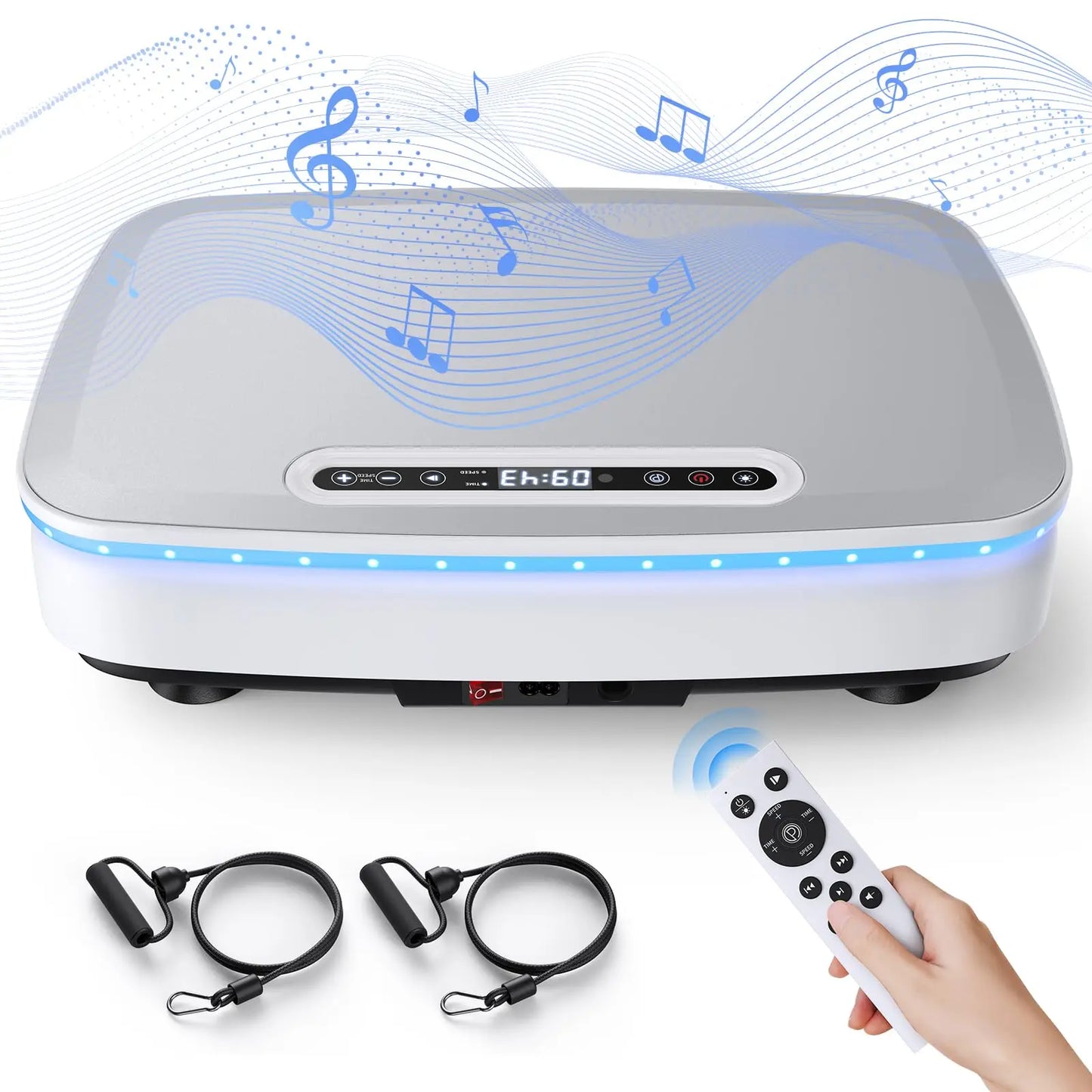 Merach Vibration Plate Exercise Machine For Whole-Body Toning Lymphatic Drainage