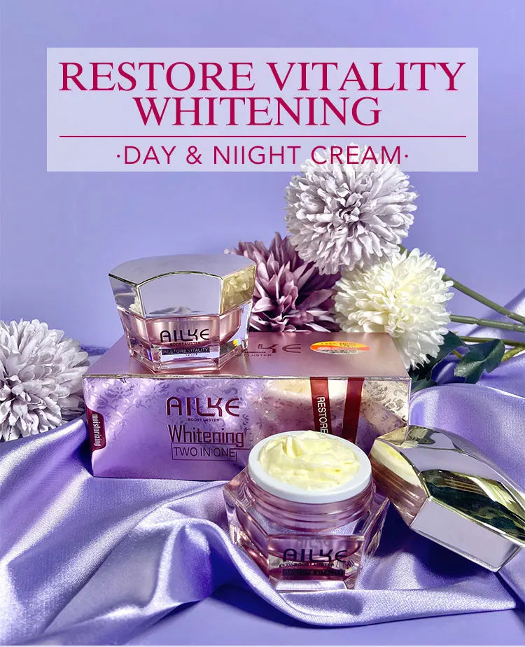 AILKE Whitening Face Cream With Sodium Hyaluronate For Wrinkles