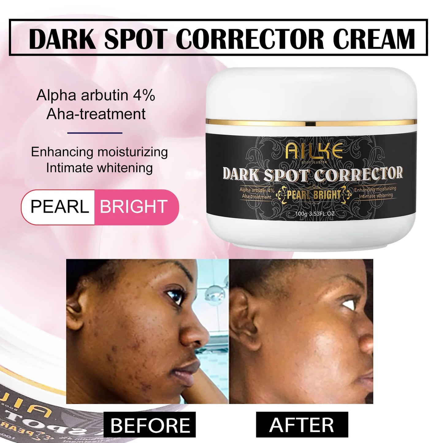 AILKE Collagen Skin Care Set for Whitening and Freckle Removal