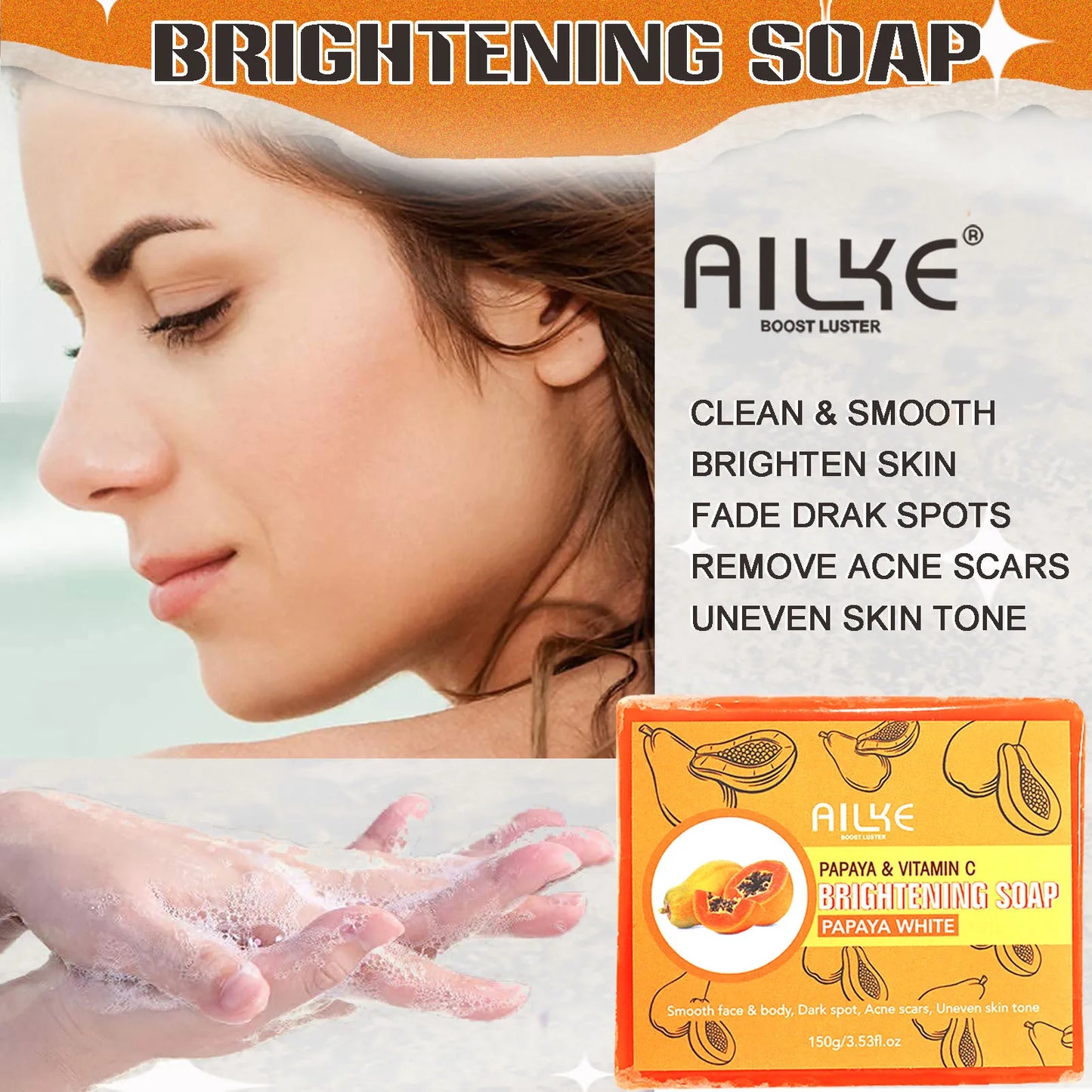 AILKE Collagen Skin Care Set for Whitening and Freckle Removal