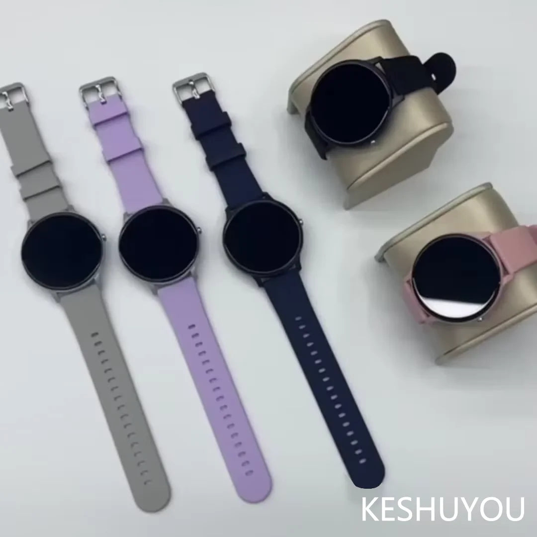 KESHUYOU Smart Watch For Women Bluetooth Health Heart Rate