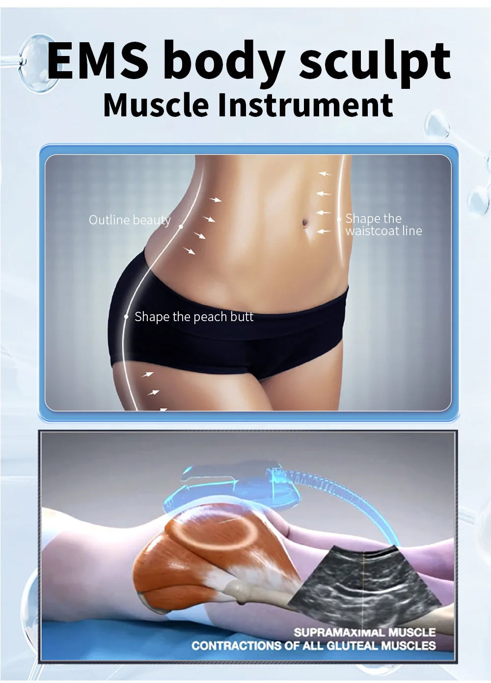 Myoslim EMS Body Sculpting And Slimming Machine With RF Shaping