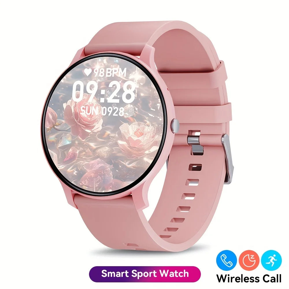 KESHUYOU Smart Watch For Women Bluetooth Health Heart Rate