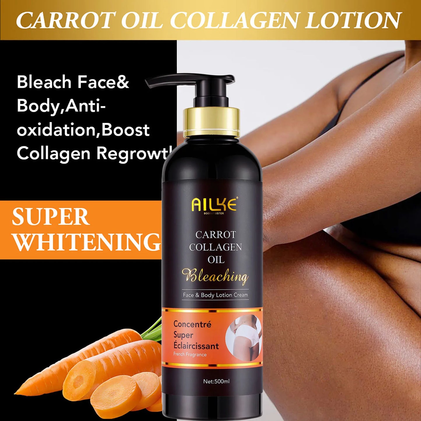 AILKE Collagen Skin Care Set for Whitening and Freckle Removal