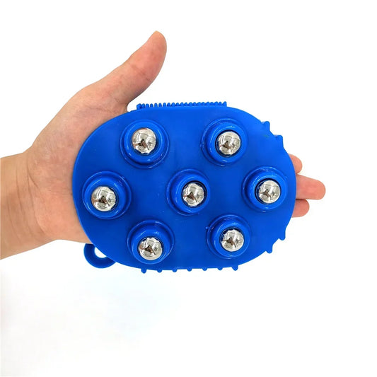 Dawndesslo Roller Ball Body Massage Glove For Muscle Pain Relief