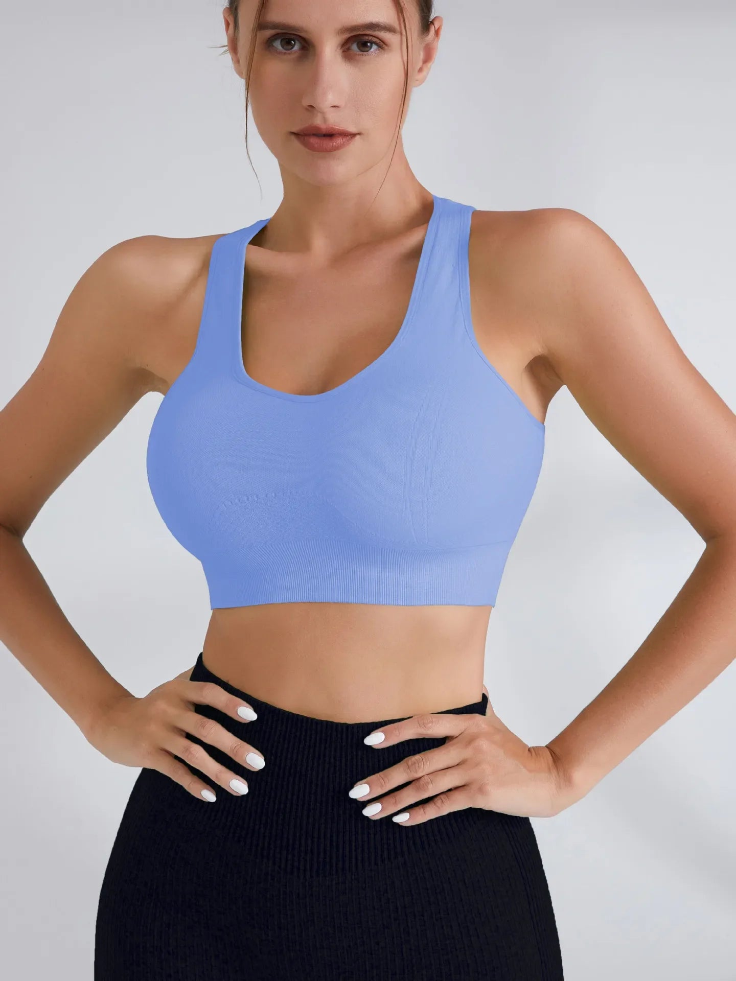 Hebei Quick Dry Yoga Top With Pocket For Women Sportswear