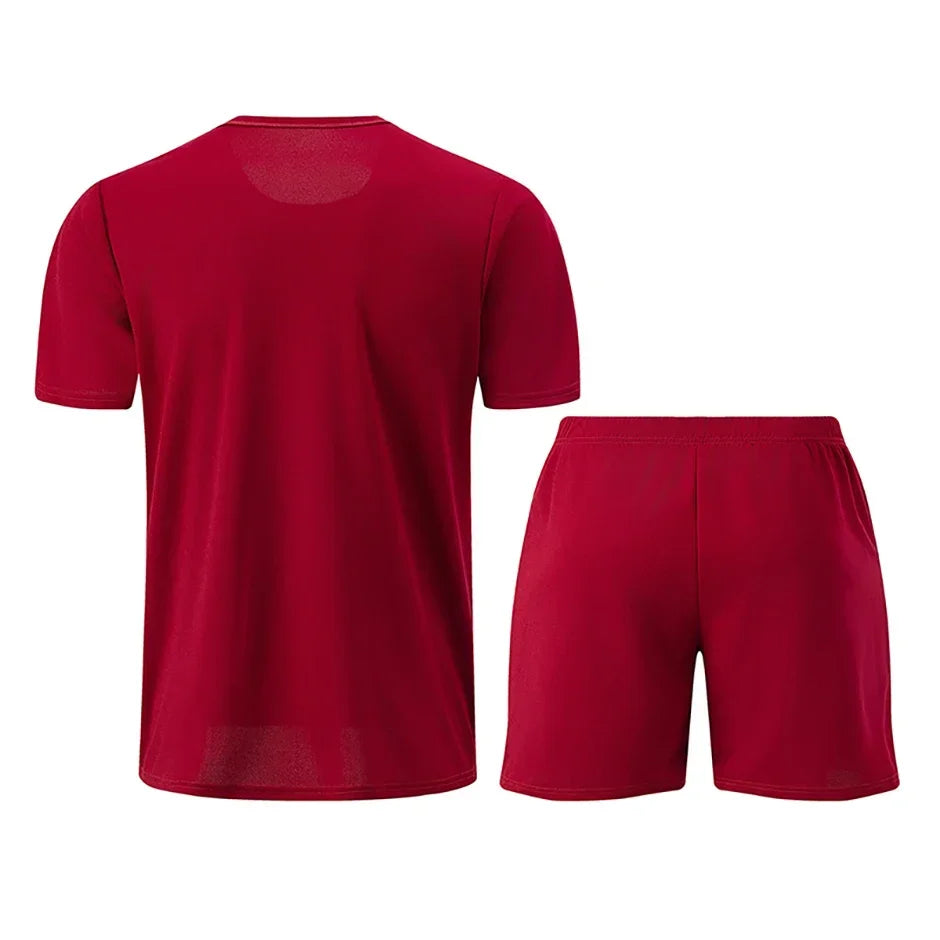 Guizhou Quick Dry Two Piece Summer Sports Set For Men