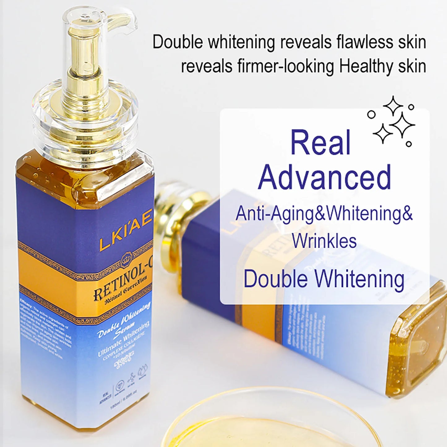 AILKE Advanced Retinol Whitening Skin Care Set For All Skin Types