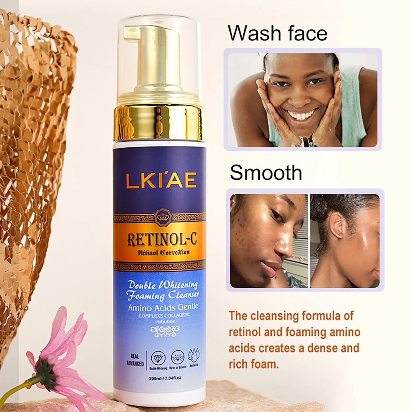 AILKE Advanced Retinol Whitening Skin Care Set For All Skin Types