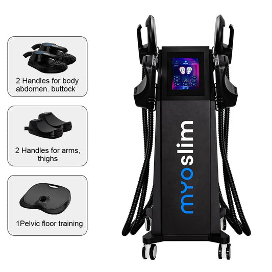 EMS Body Sculpt Machine Fat Burner 4 Handles For Slimming