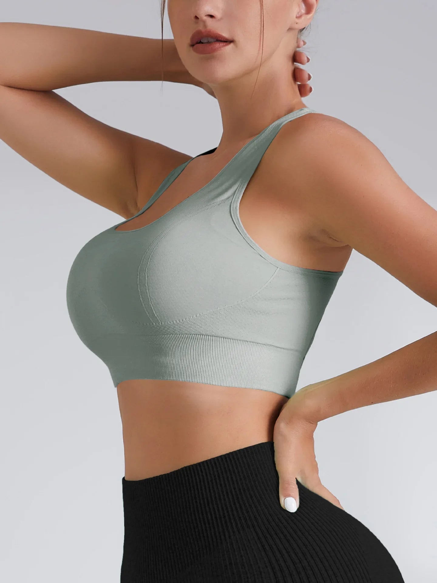 Hebei Quick Dry Yoga Top With Pocket For Women Sportswear