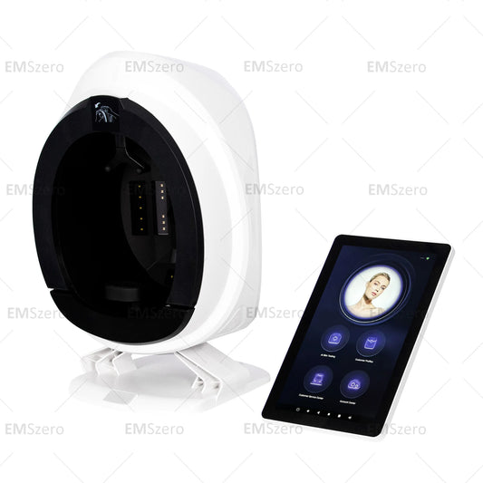 AISIA Q1 3D Facial Skin Analyzer Machine 8 Light Spectrum