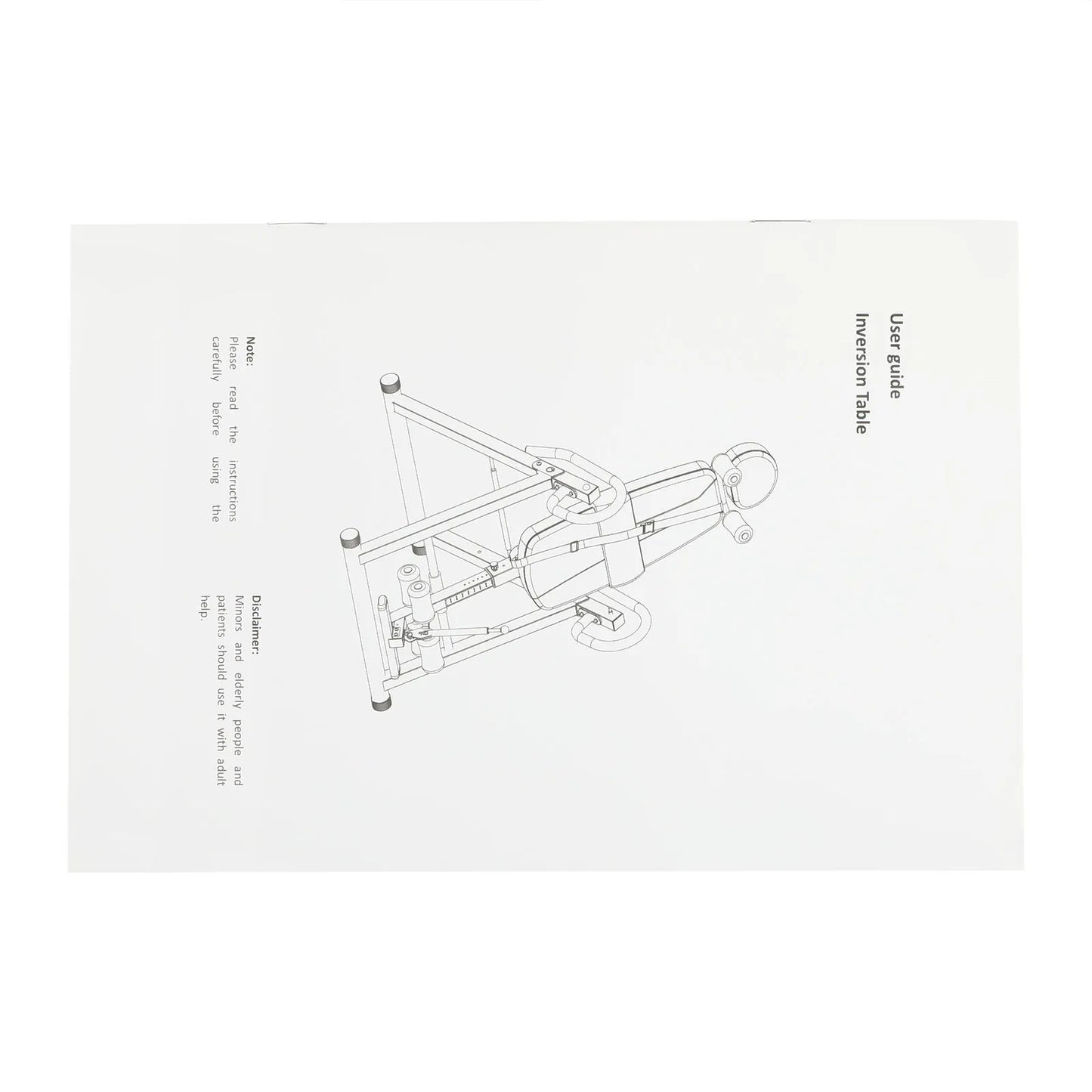 Gross Weight Inversion Table 4 Gear Foldable Back Stretcher