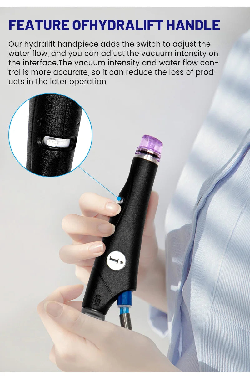 Myoslim Oxygenation Facial Hydradermabrasion Machine For Skin Care