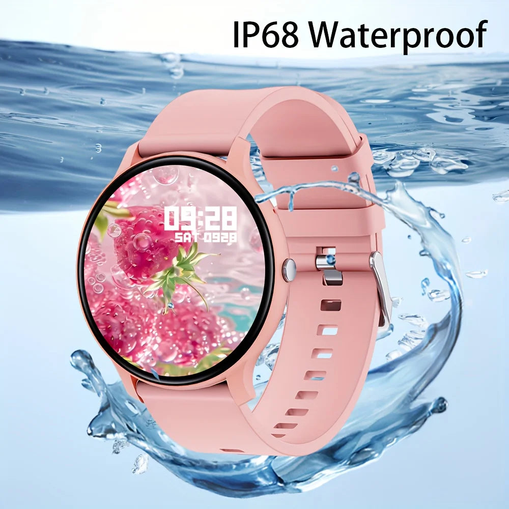 KESHUYOU Smart Watch For Women Bluetooth Health Heart Rate