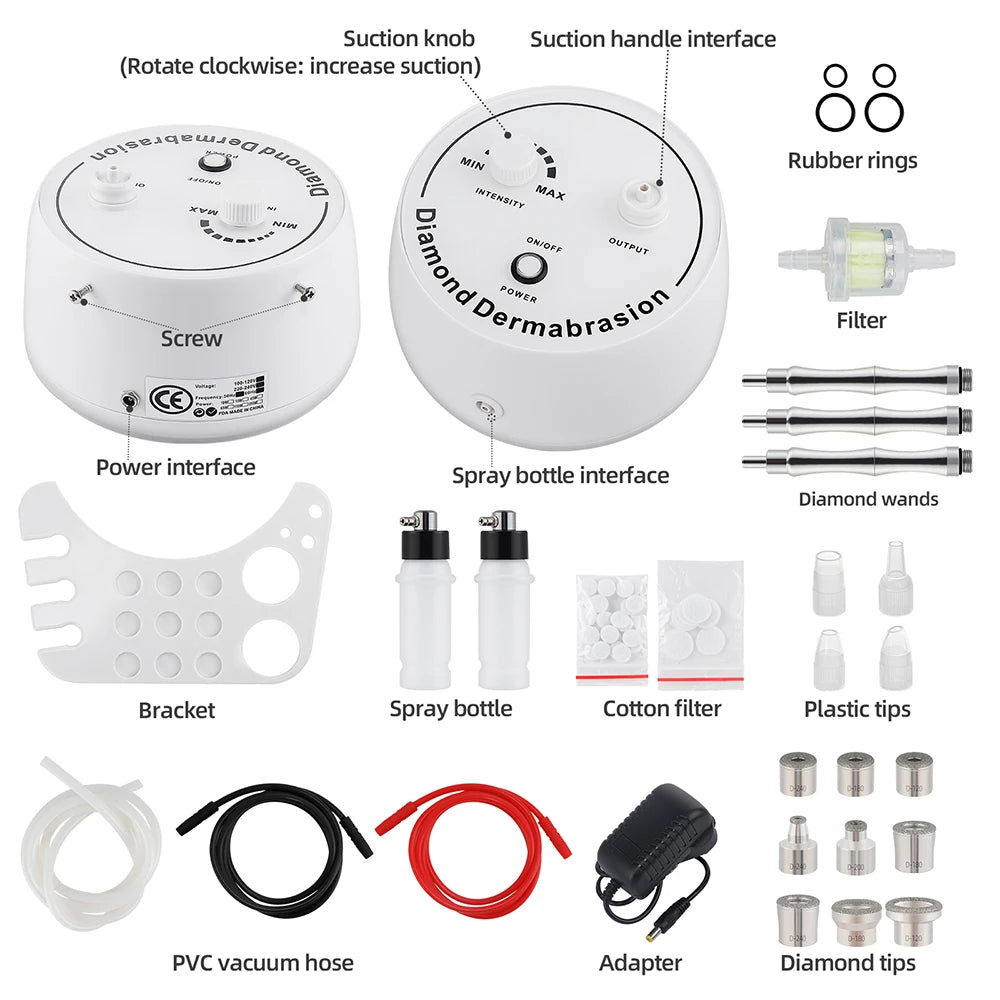Foreverlily Diamond Microdermabrasion Machine With Water Spray