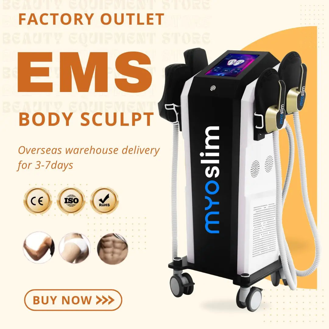 Myoslim EMS Body Sculpting And Slimming Machine With RF Shaping