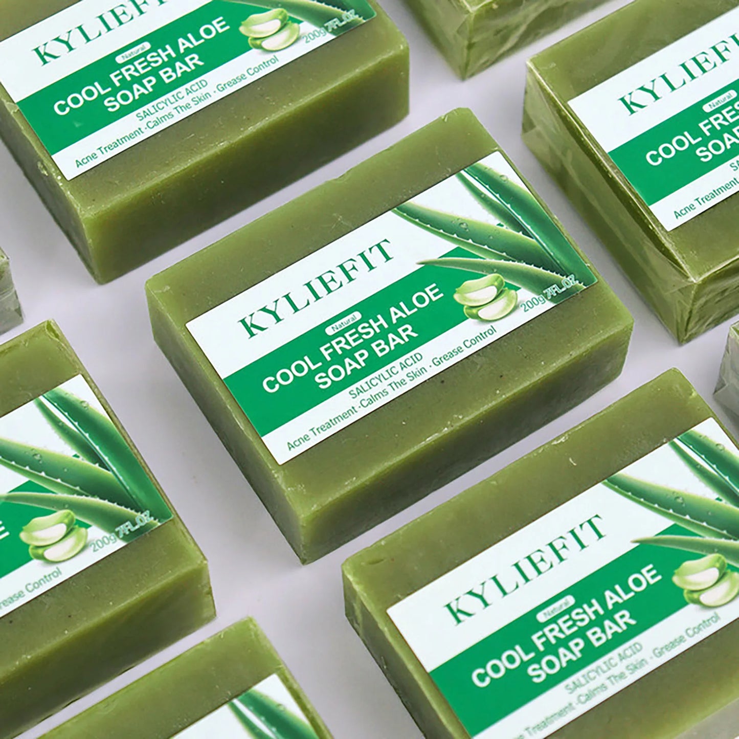 AILKE Aloe Vera Whitening Soap for Acne and Radiant Skin