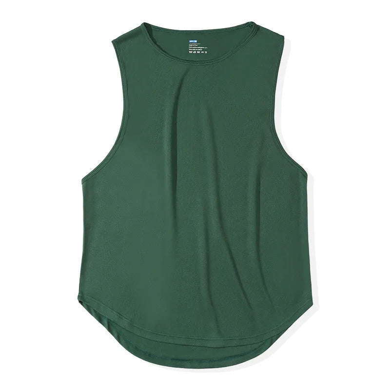 GACAYALLCN Mens Gym Tank Top Quick Dry Sports Shirt