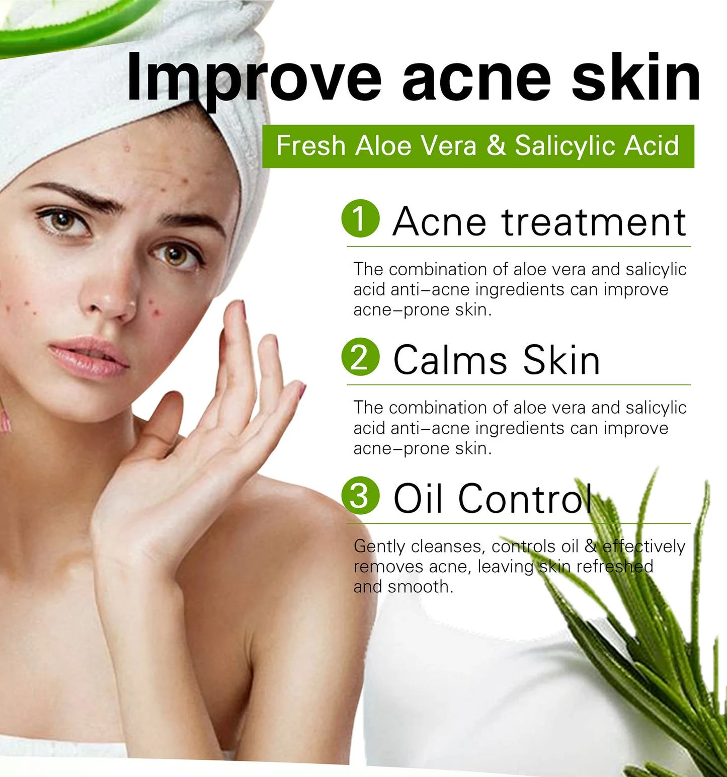 AILKE Premium Organic Scrub Set For Face Body Hands Aloe
