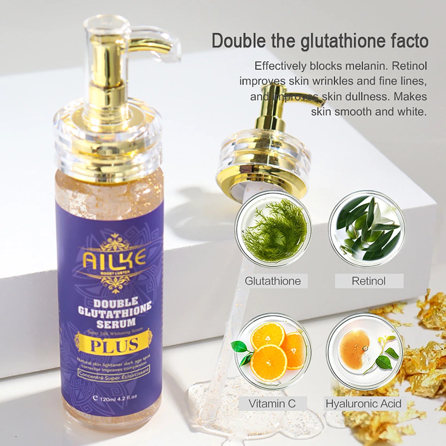 AILKE Anti Black Spots Intensive Serum Brightening for Radiant Complexion