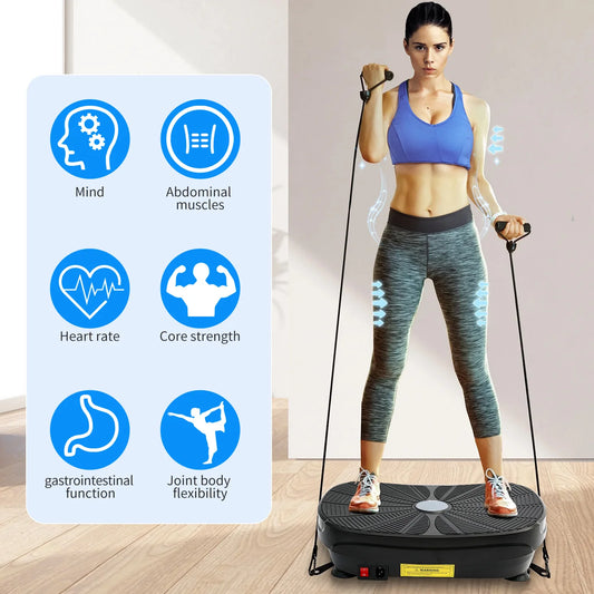 Vibration Plate Exercise Machine For Whole Body Workout And Slimming