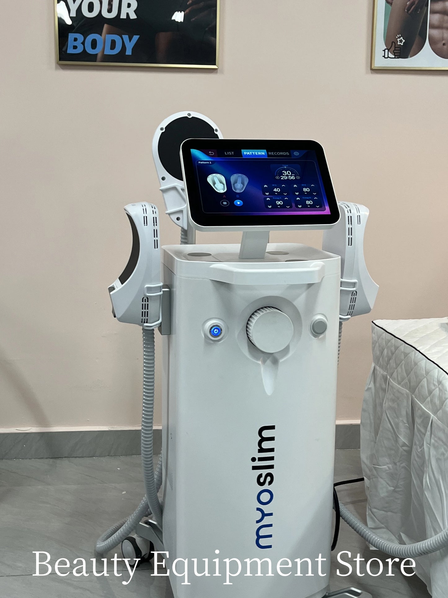 Myoslim EMS Body Sculpt RF Slimming Machine For Muscle Building