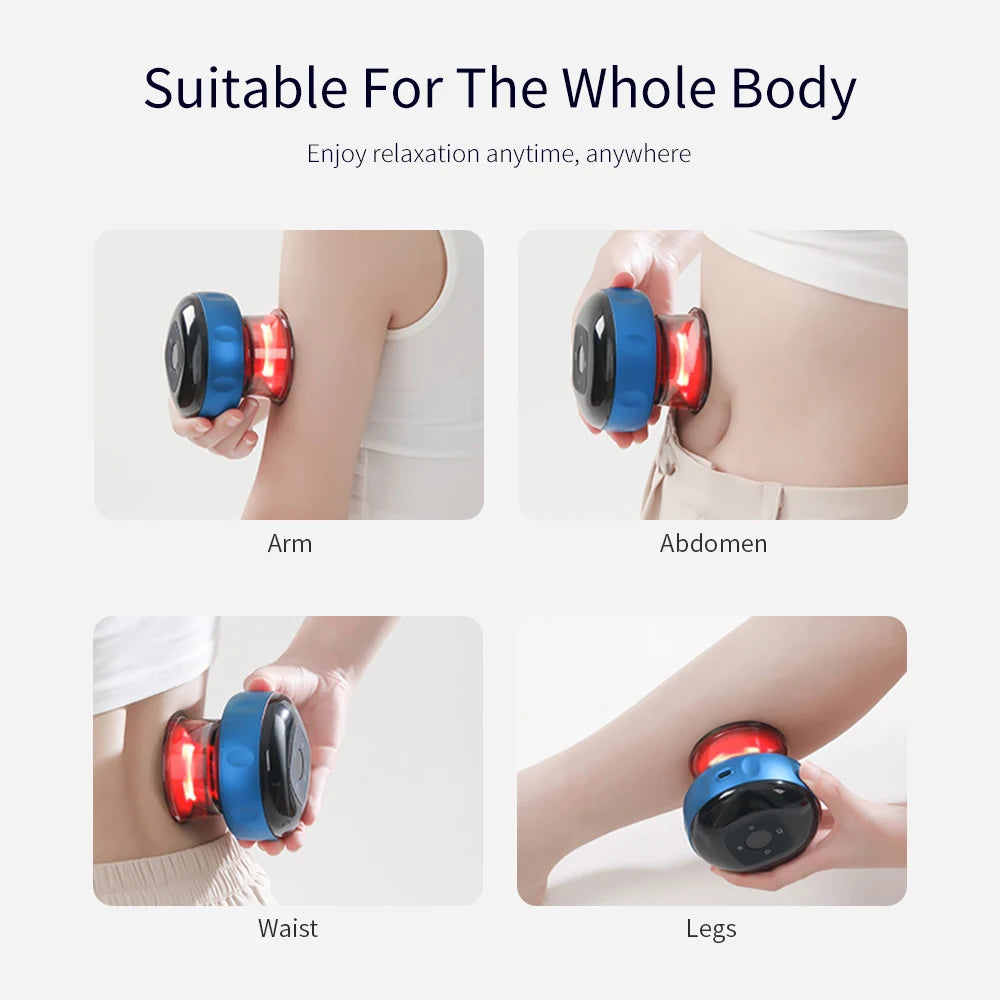 Agdoad Smart Cupping Therapy Device With 12 Levels Temperature