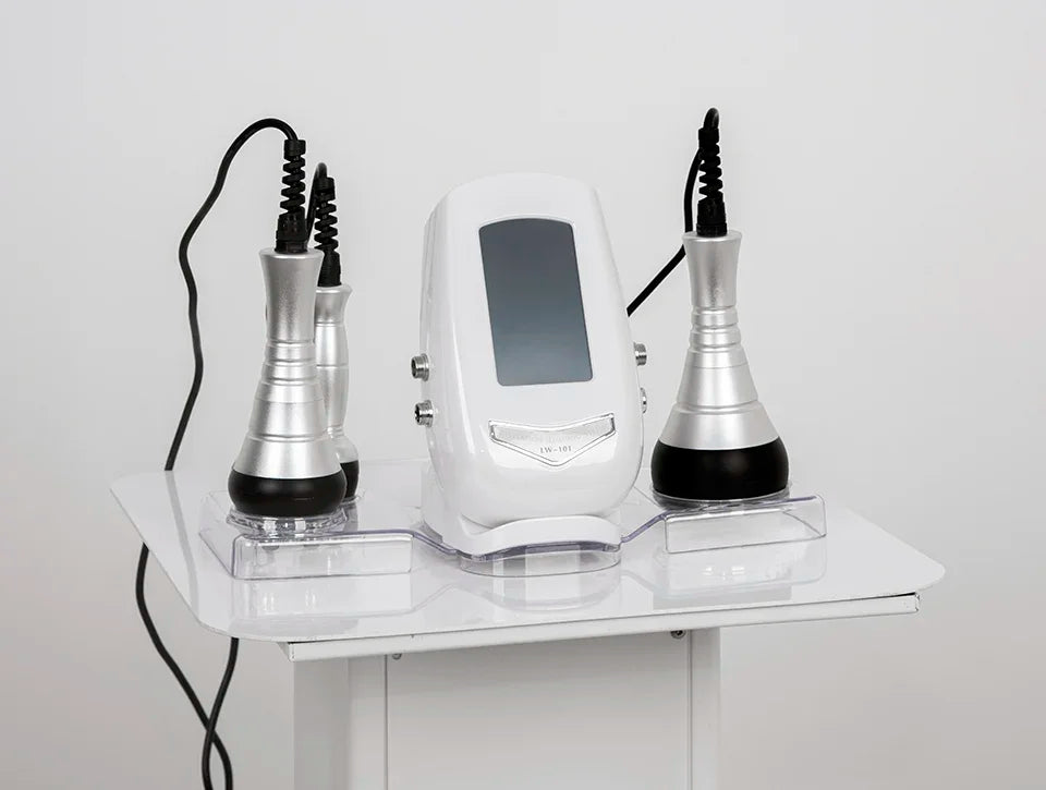 XHUODADA 3in1 Ultrasonic Cavitation Body Slimming Machine 40K