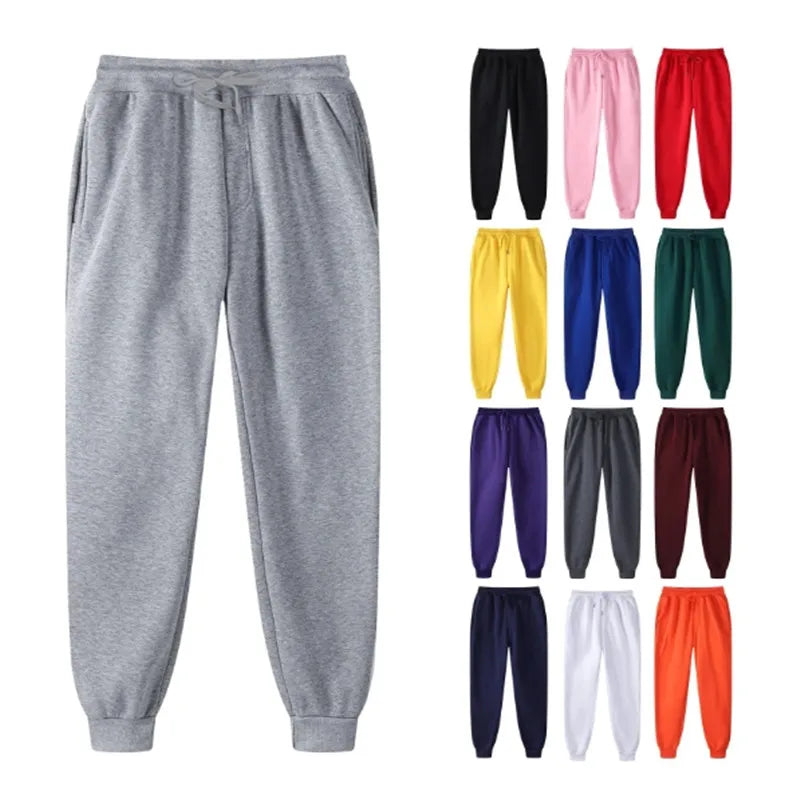 Unisex Fitness Sweatpants For Running And Training Jogging Casual Streetwear