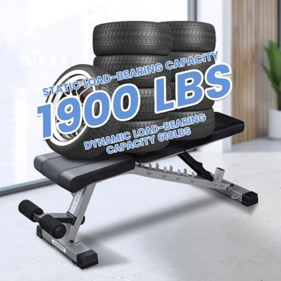 Hign-concerned Adjustable Weight Bench For Home Gym And Strength Training