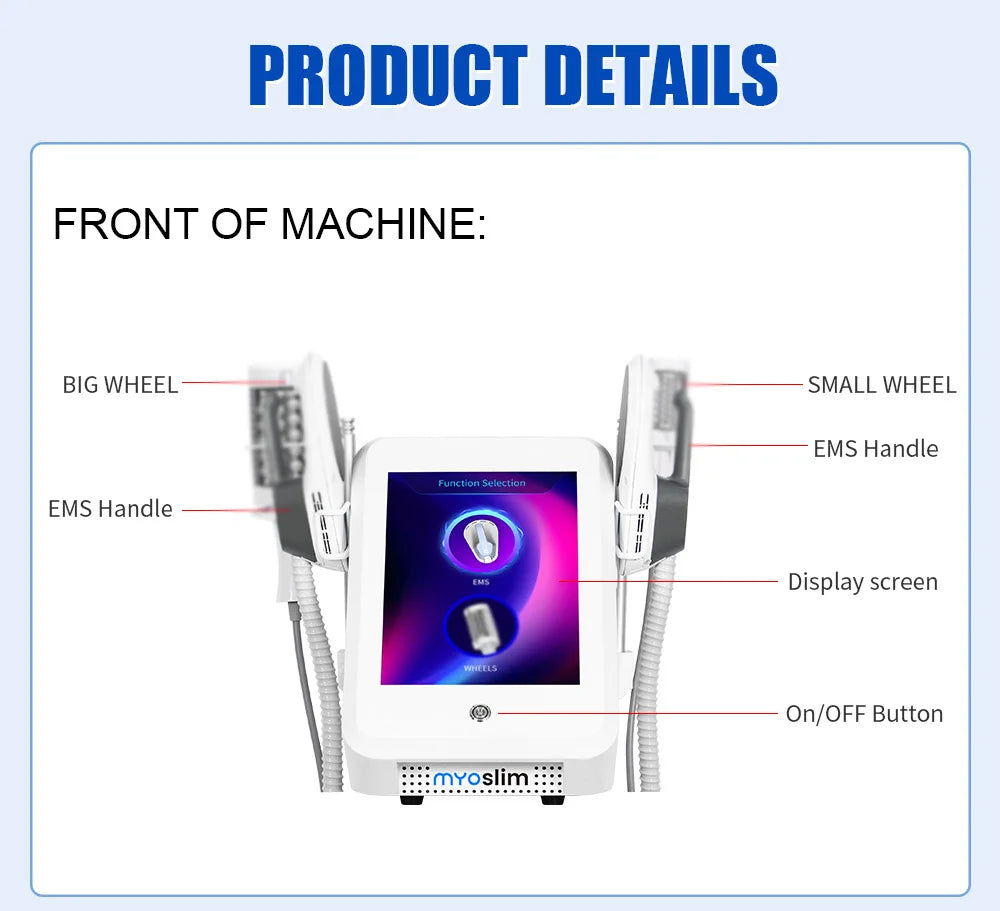 Myoslim 2-In-1 Vacuum Massage For Body Fat Reduction And Relaxation