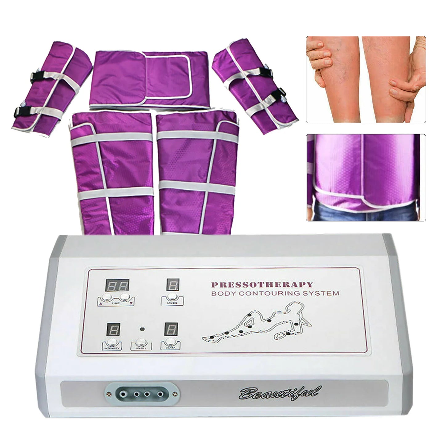 Bymaocar Pressotherapy Air Pressure Massage Machine For Body Slimming