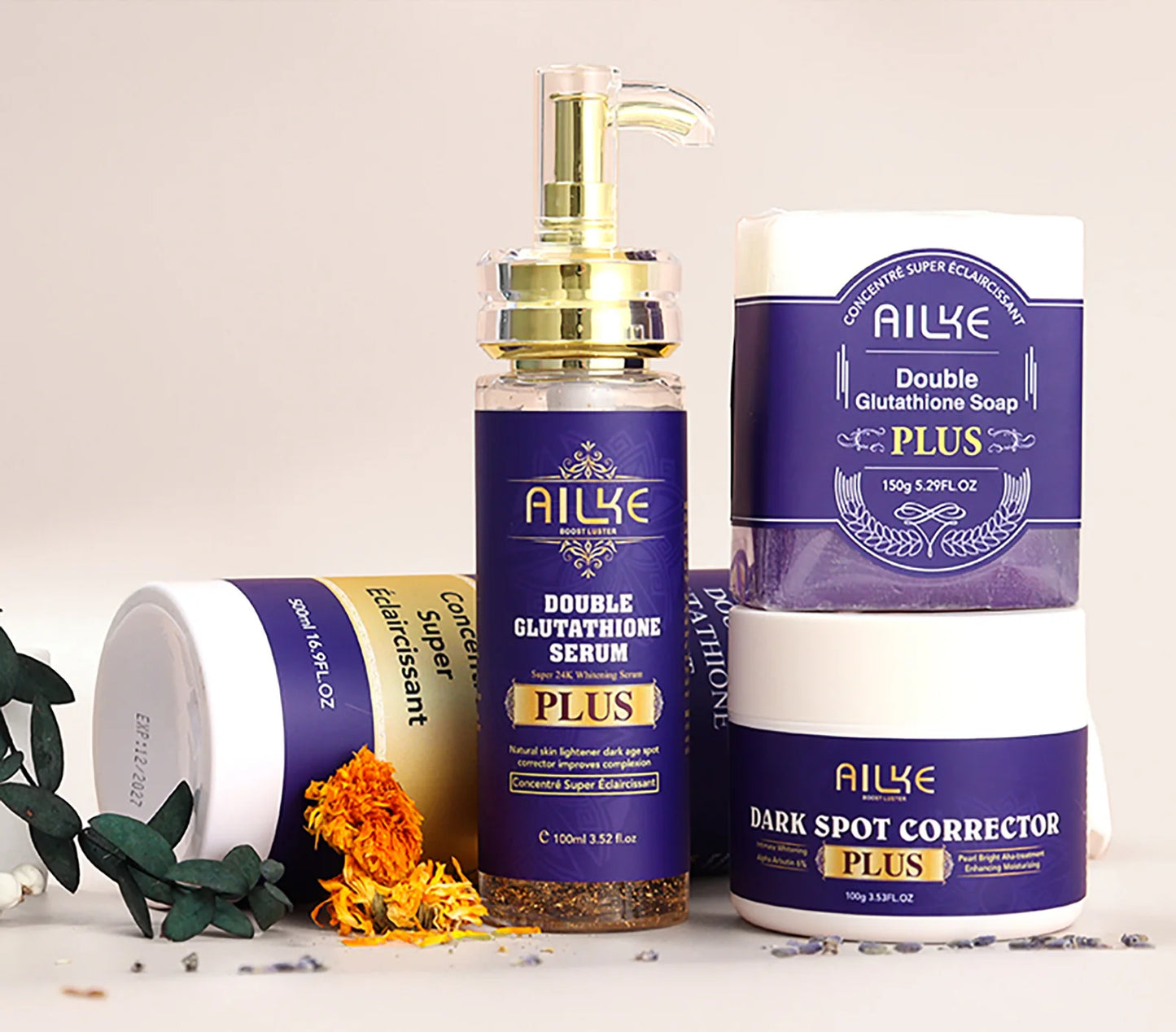AILKE Anti Black Spots Intensive Serum Brightening for Radiant Complexion
