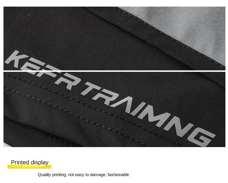 Unisex Polyester Running Shorts Double Layer Anti Glare For Sports