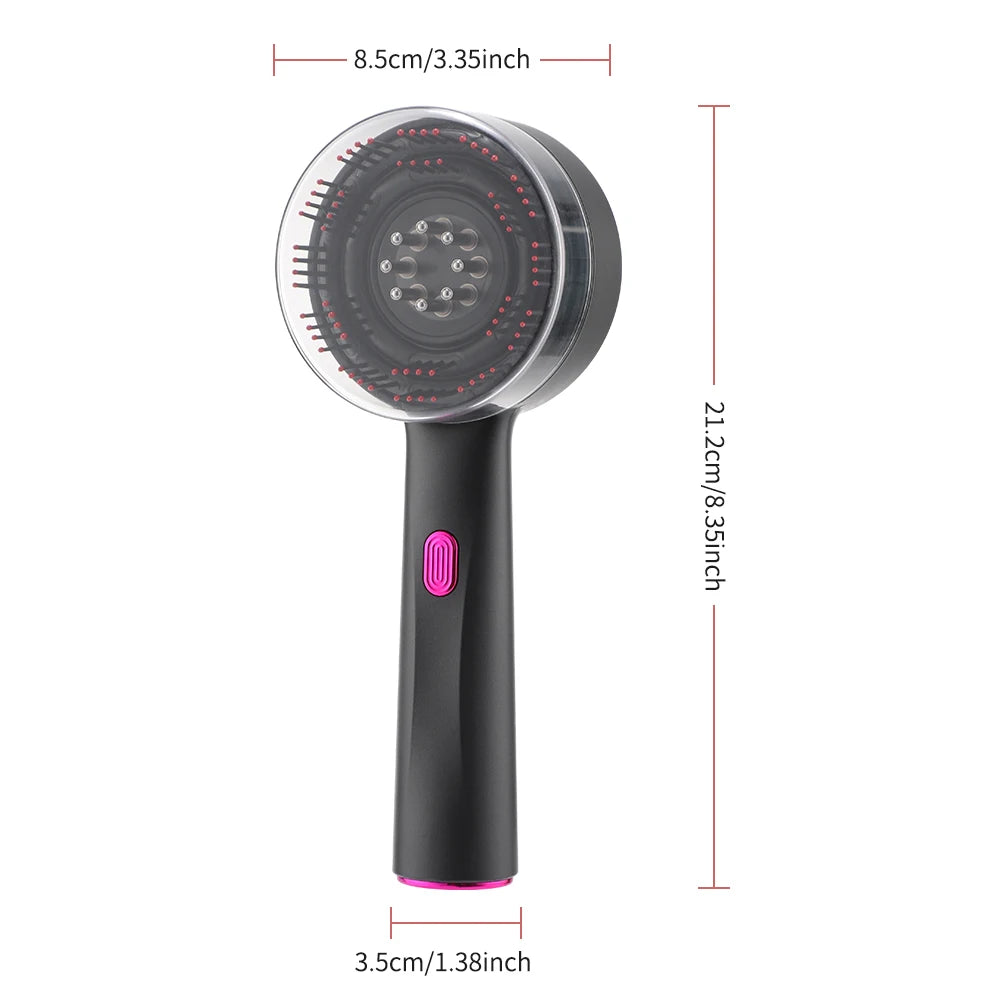 PASTSKY 3 Modes Electric Vibration Hair Growth Scalp Massager