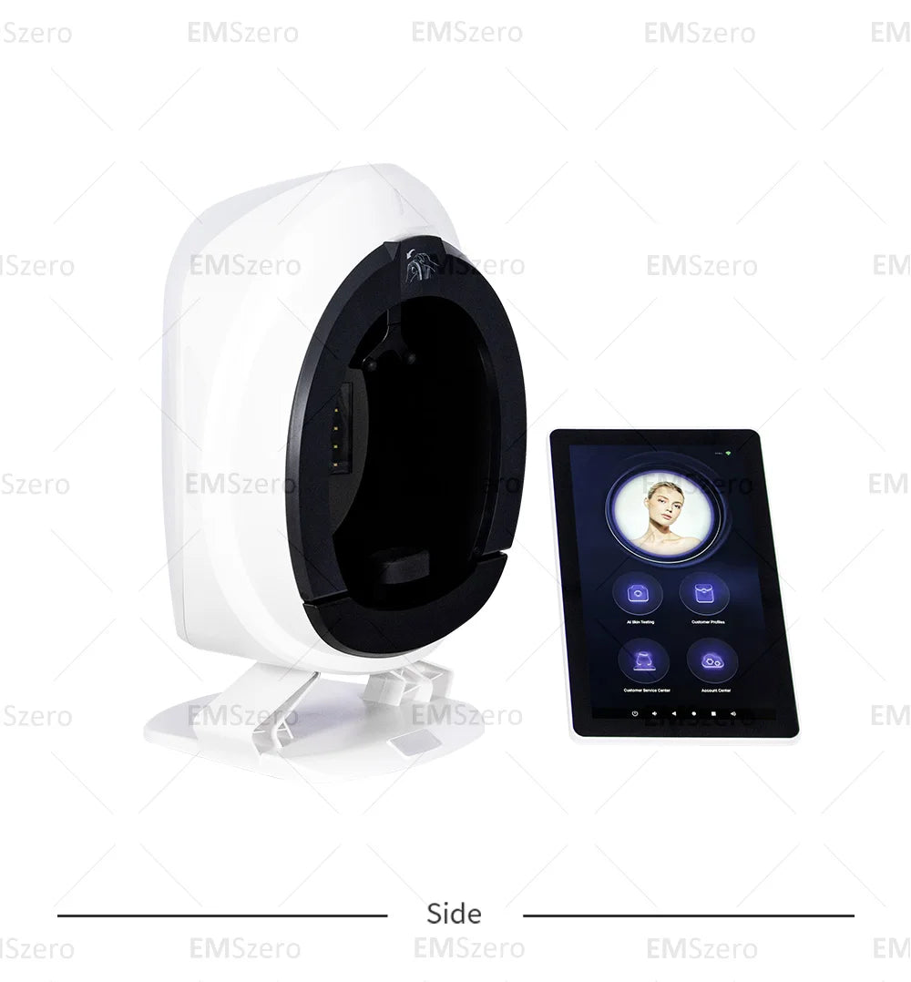 AISIA Q1 3D Facial Skin Analyzer Machine 8 Light Spectrum