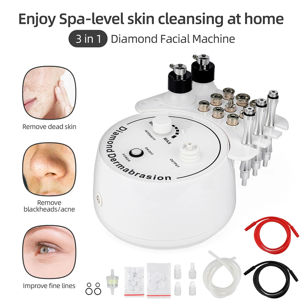 Foreverlily Diamond Microdermabrasion Machine With Water Spray
